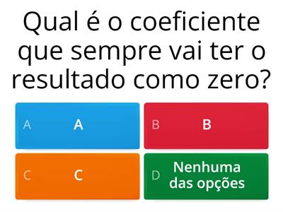 Questionário Equação do segundo grau