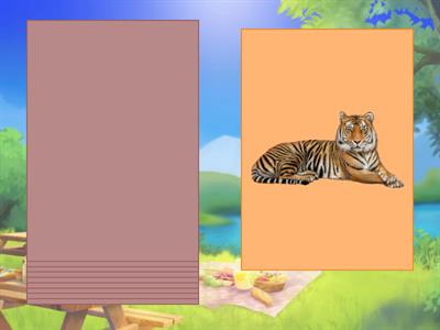 Назови животных. Звук Ц 