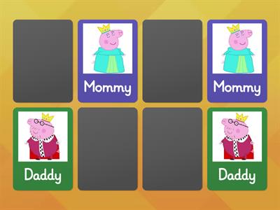 Peppa Pig's family 