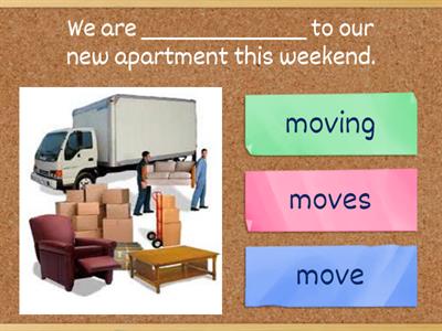 Simple present and present continuous