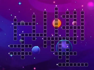 Кроссворд по предмету "Астрономия"