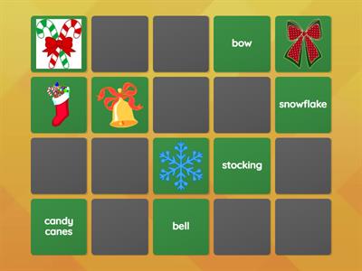 Christmas Memory Game