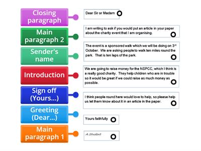 Entry Level letter for Functional Skills