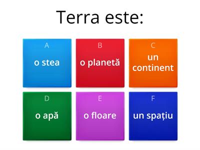 TEST GEOGRAFIE CLASA A IV A