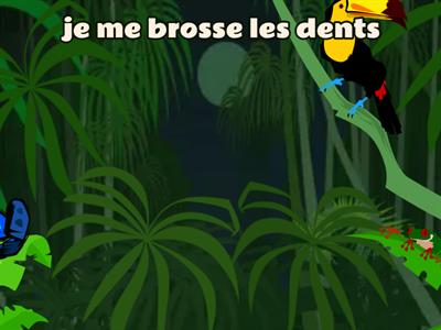 Ma routine - flying fruit