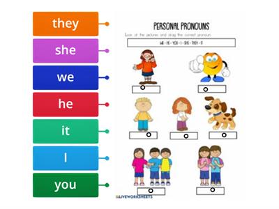 Personal pronouns