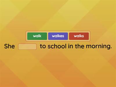  present simple tense 