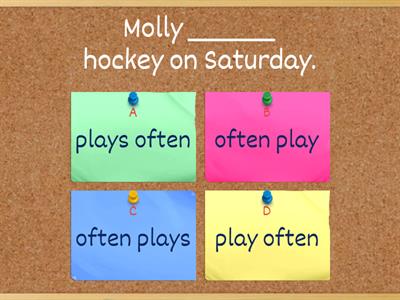 A1 - Adverbs of frequency