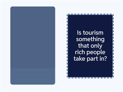 Tourism - based on ESL Discussions