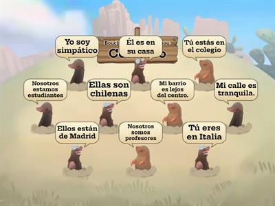 ¿SER, ESTAR o HAY?