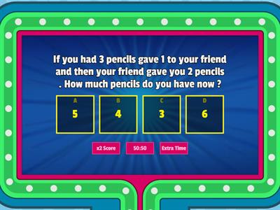 Maths for Grade ...... ?