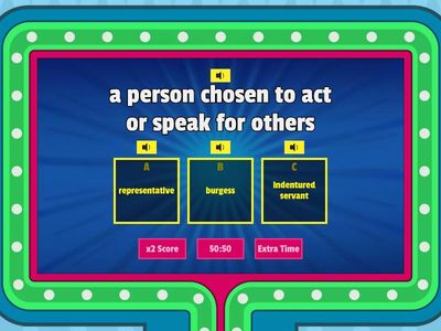 Jamestown Vocabulary Part2