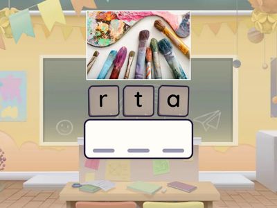 school subjects. ff2, we've got English