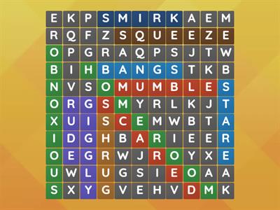 Wonder Wordsearch: Ch 6-10