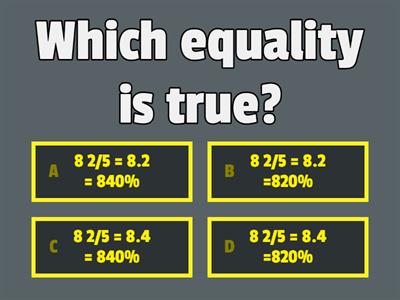 Fraction, Decimal, Percent Review