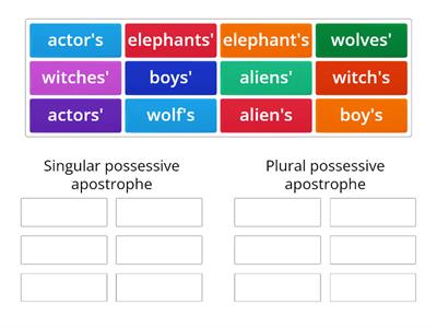 Singular or Plural Sort