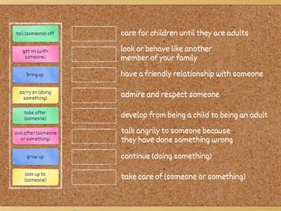 Phrasal Verbs (NTE Inter Unit 1 Vocabulary)