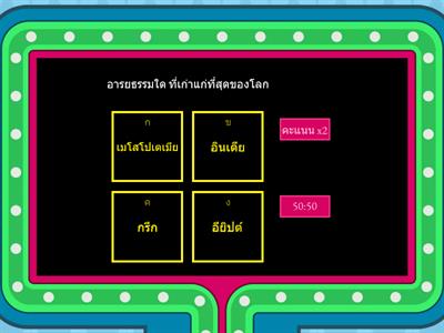 อารยธรรมโลกโบราณ