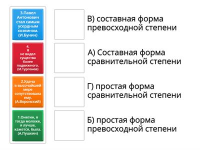 Степени сравнения имён прилагательных 