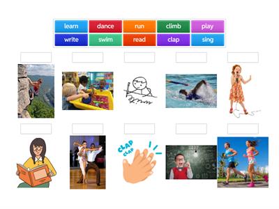 Action Words Grade 1