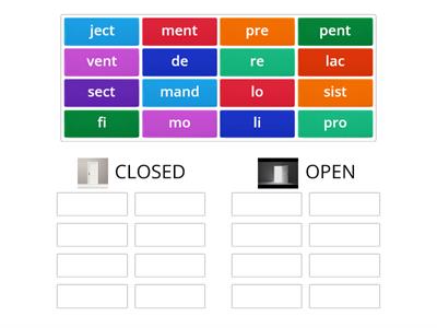 Open vs Closed   SIS  