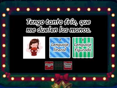 Juguemos con  Lenguaje literal- Lenguaje figurado