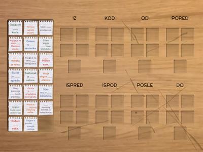 Genitive - prepositions