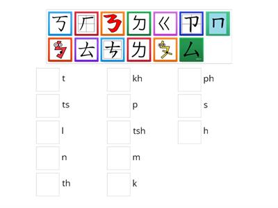 台語音標練習 p-tsh、m-s