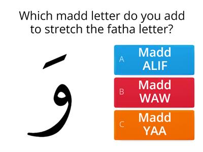 Which madd letter do you add to stretch the letter?