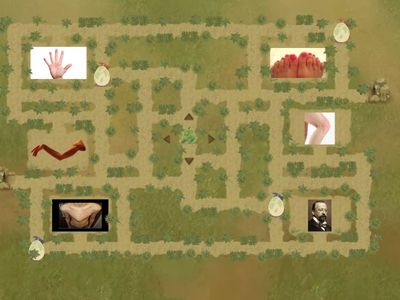 parts of the body (PACMAN)