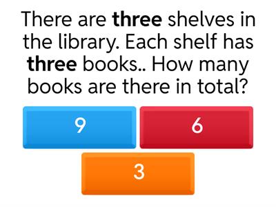  Multiplication word problems