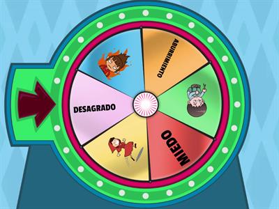 Ruleta de las emociones (Nivel Transición I)