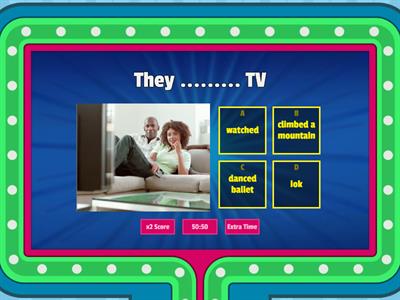 Simple past (regular verbs)