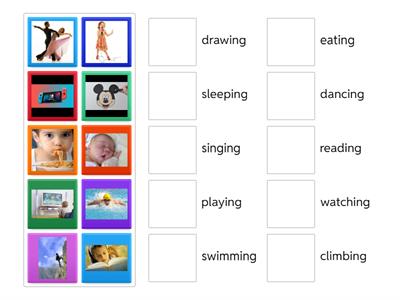  P1 Action words (-ing)