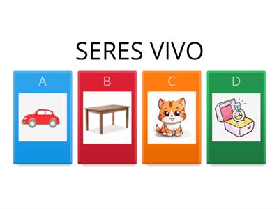 SERES VIVOS Y SERES INERTES 