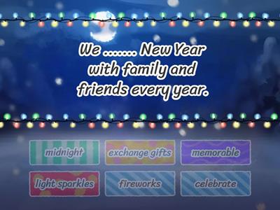 a fresh start - vocabulary practice