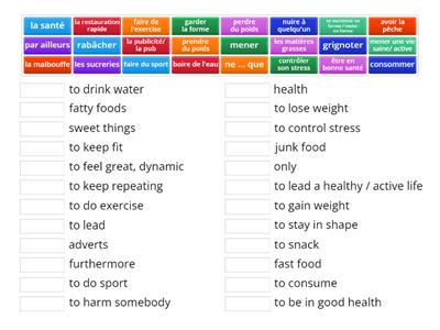 S5 French Higher healthy living