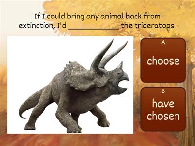 Mixed Conditionals - Grammar Form Practise