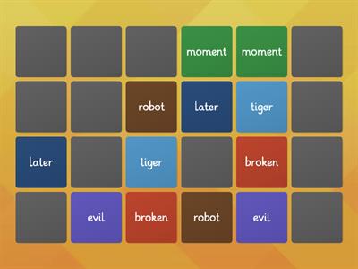 VCV Tiger Words: Memory Match