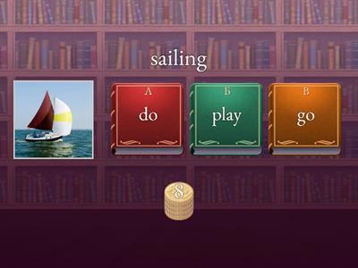 Sports collocations  go// play // do