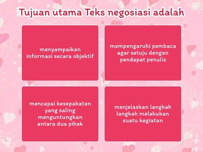 teks negosiasi