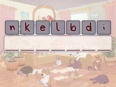 Reading Rev week 10: 3 Sounds of -ed challenge anagram