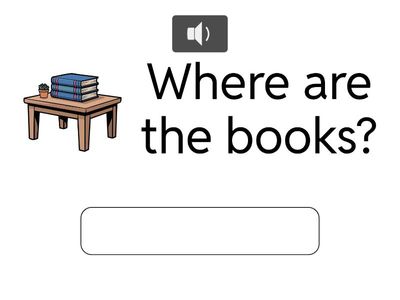 Prepositions of place 2