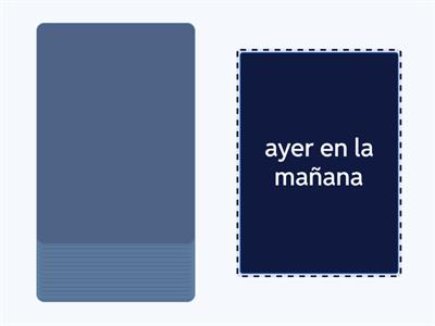 Vocabulario del 28/8