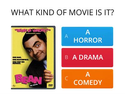 MOVIE GENRES QUIZ