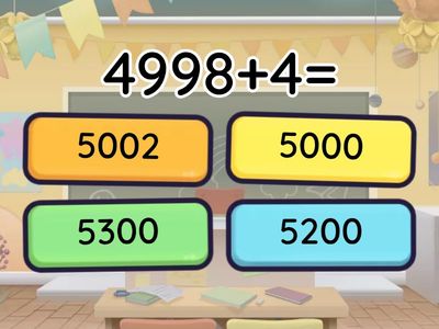 Numeri quiz fino a 10000