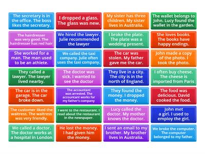 Merging Sentences with Relative Clauses 