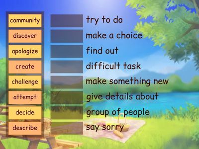 B1 Vocabulary Builder #1