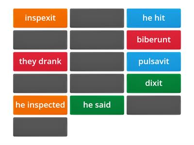 Stage 7 Perfect tenses - SUSSeX verbs CLC