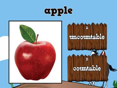 countable & uncountable